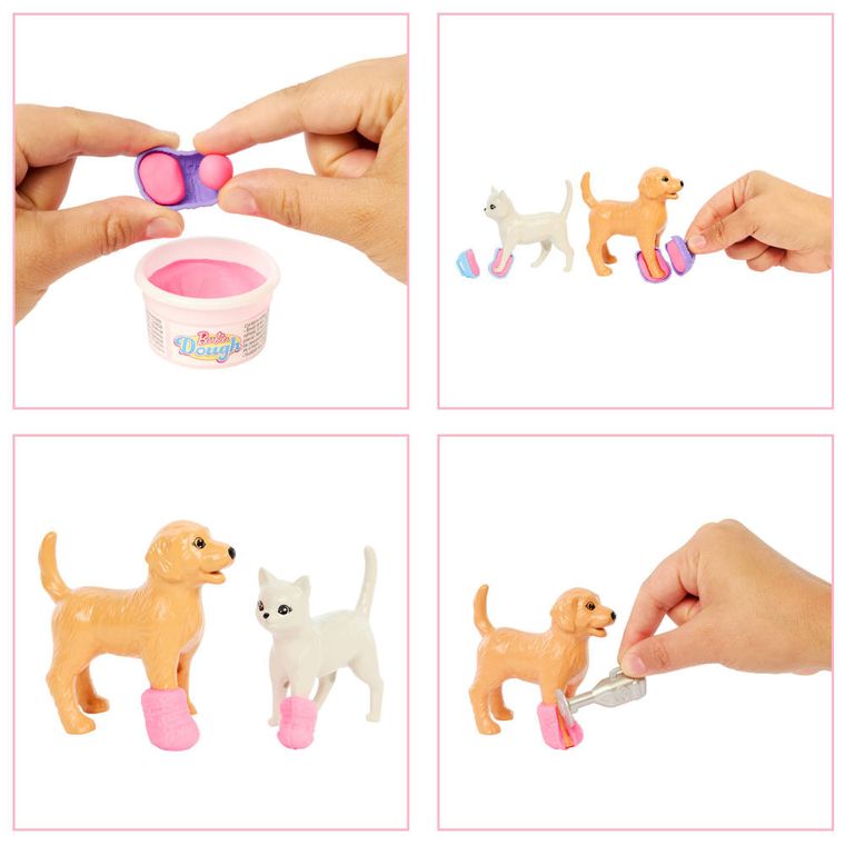 Barbie, Fast Cast Veterinarian Clinic, set de joaca cu papusa