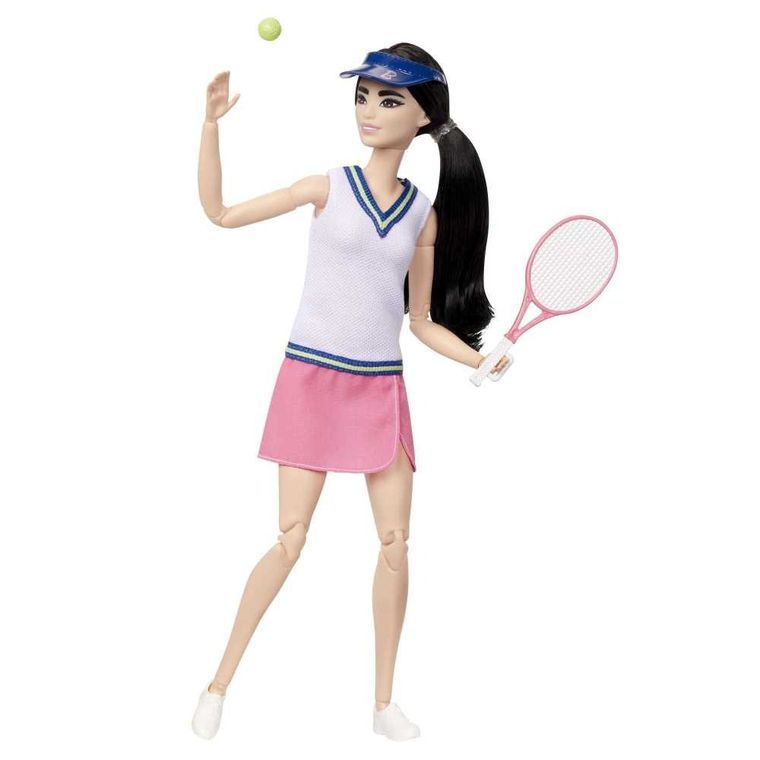 Barbie, Made to Move, Tenismena, papusa cu accesorii