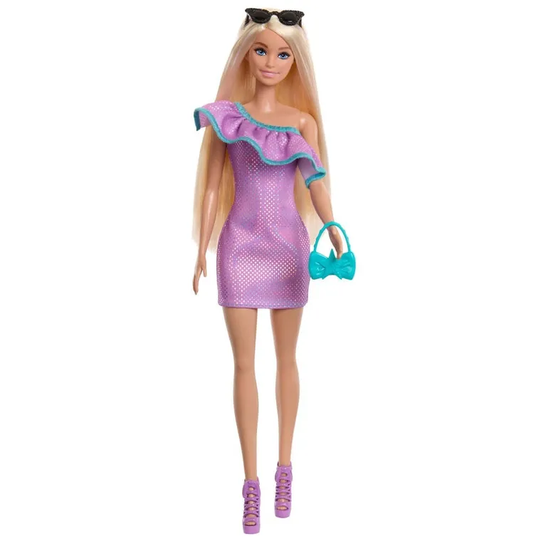 Barbie, papusa si haine, set de joaca