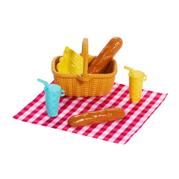 Barbie, Picnic, Barbie si Chelsea, set de papusi si accesorii
