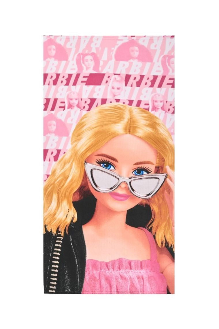 Barbie, prosop din microfibra, 70-140 cm