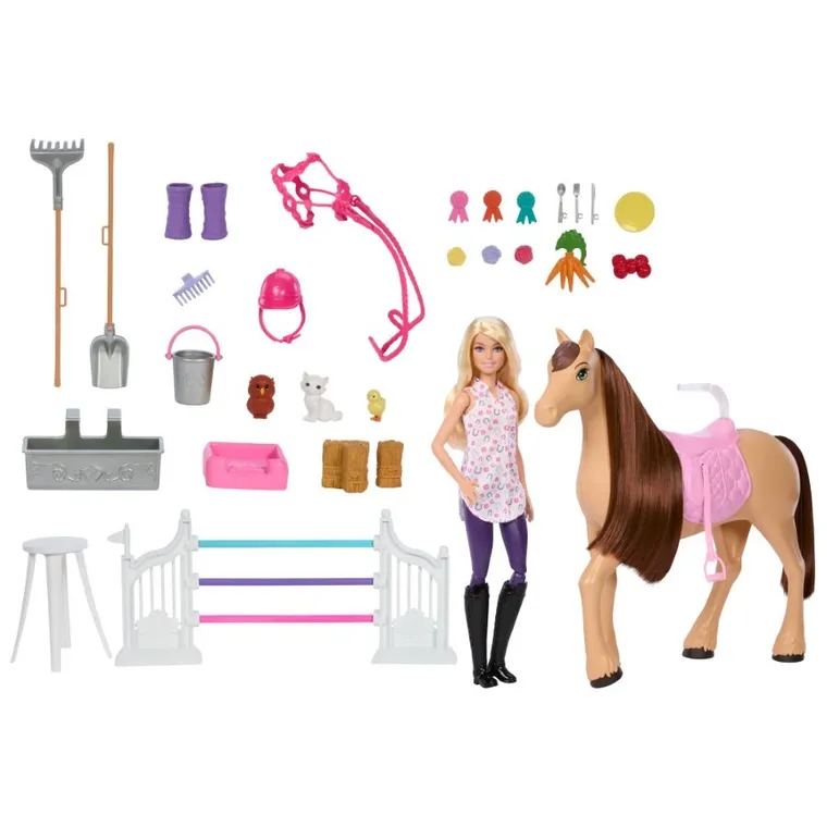 Barbie, Ultimate Stable, set de figurina si accesorii