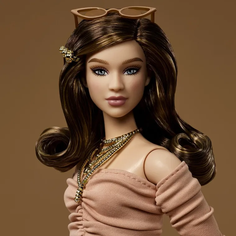 Barbie, You Create Barbie Basics, papusa de colectie, set 003
