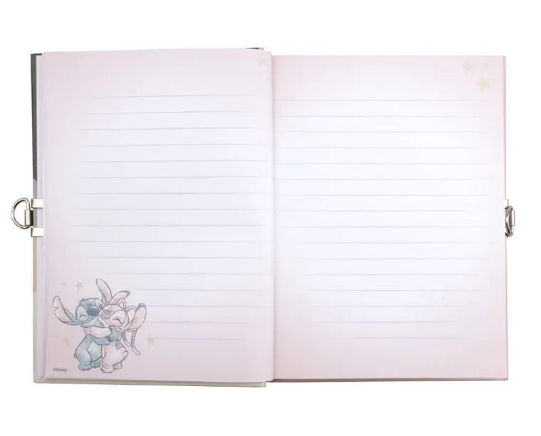 Beniamin, Lilo si Stitch, jurnal cu lacatel, inchis