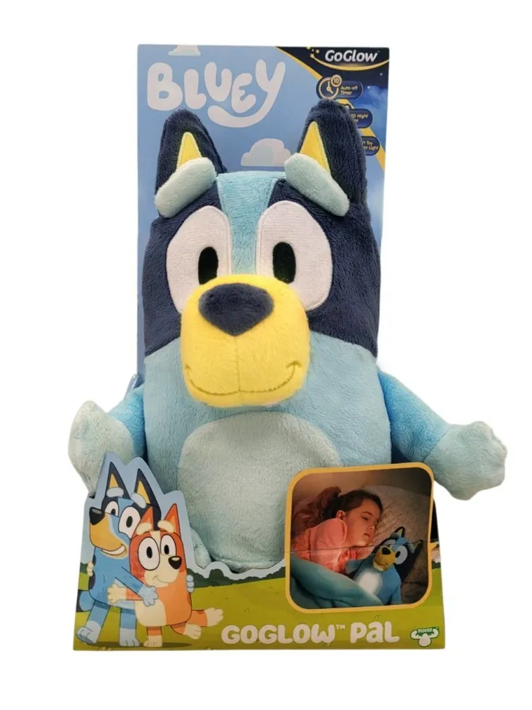 Bluey, lampa de noptiera din plus, jucarie de plus, 20 cm