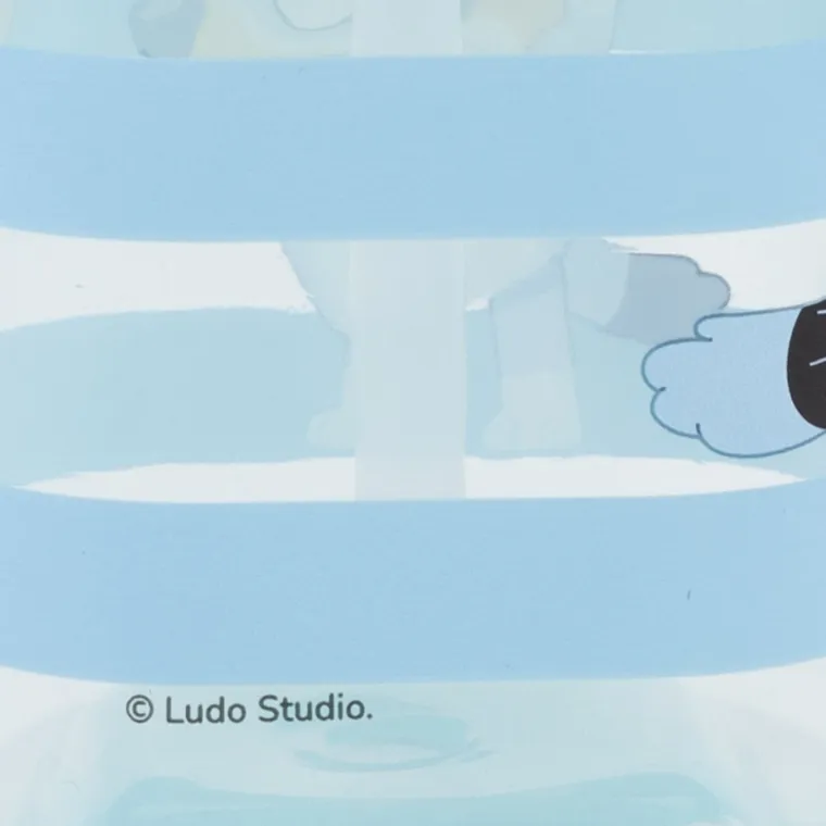 Bluey, sticla de apa cu pai Square, 510 ml