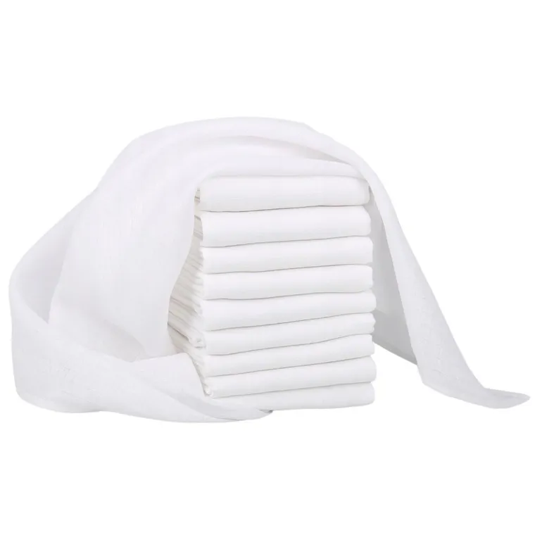 Bocioland, scutece din tetra, alb, 60-80 cm, 10 buc.