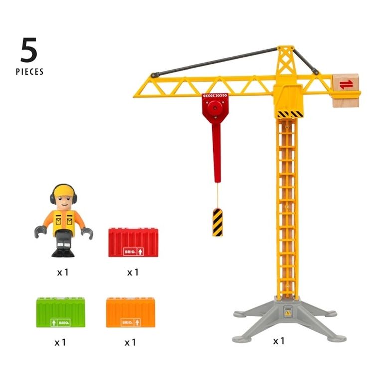 Brio World, Macara de constructie, iluminata
