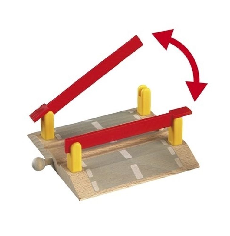 Brio World, Trecere de cale ferata, jucarie din lemn