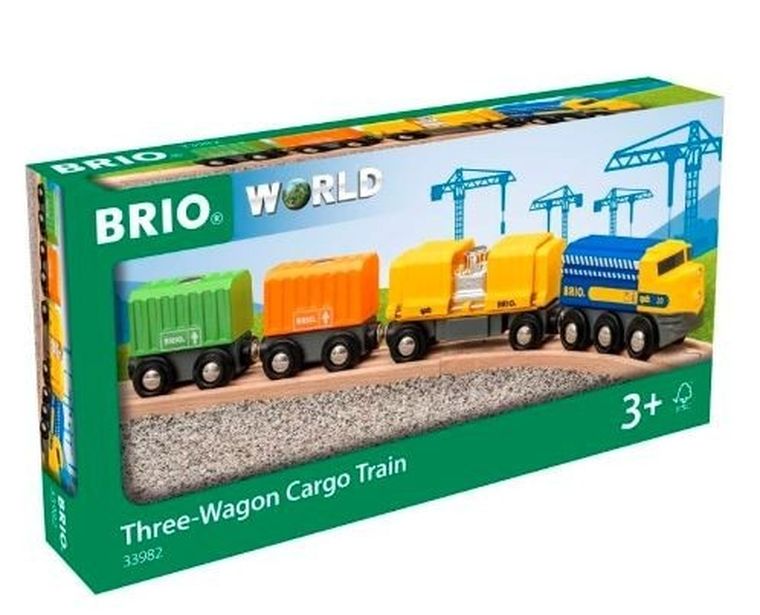 Brio World, Tren de marfa cu trei vagoane