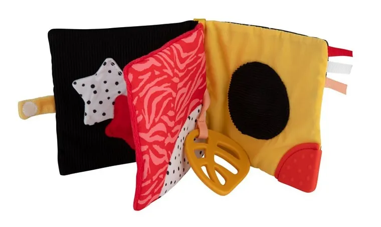 Canpol babies, BabiesBoo, carticica educativa senzoriala, moale