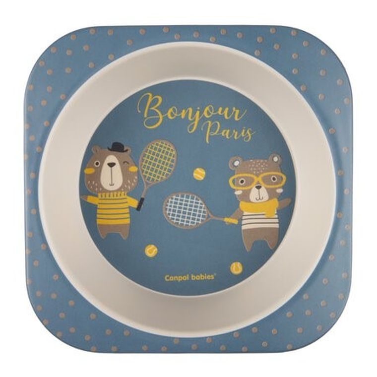 Canpol babies, Bonjour Paris, set de vase cu cana, bleumarin