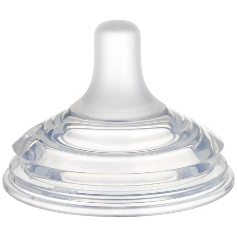 Canpol babies, Natural Shape, tetina doua zone anti-colic, 12 luni+, 2 buc.