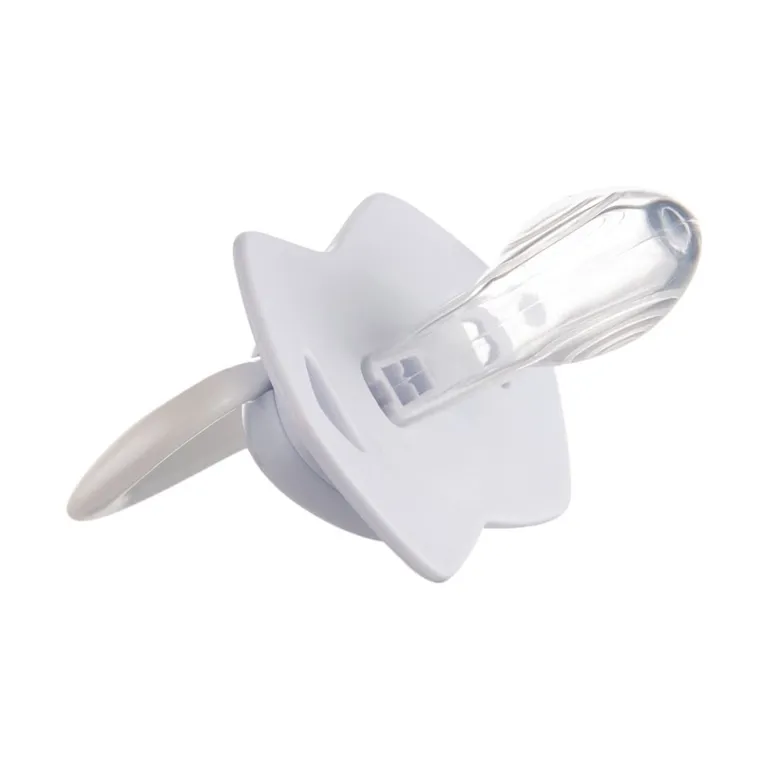 Canpol babies, Royal Baby, suzeta din silicon, simetrica, 0-6m, 2 buc., albastru