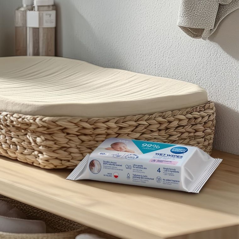 Canpol babies, servetele umede pentru bebelusi, 60 buc.