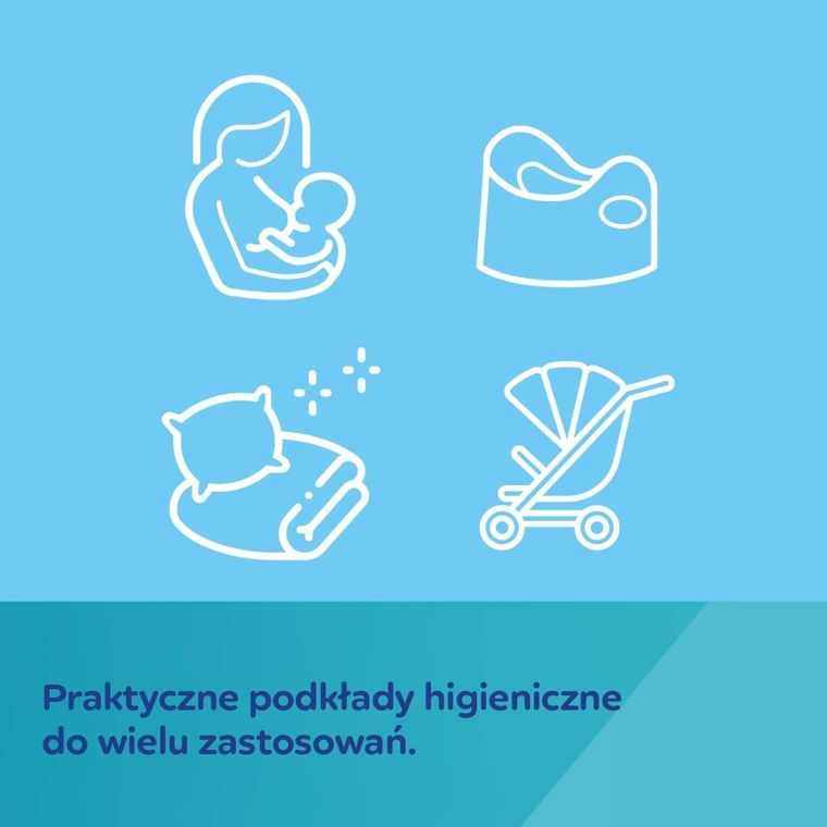 Canpol babies, tampoane sanitare multifunctionale, 33-45 cm, 20 buc.