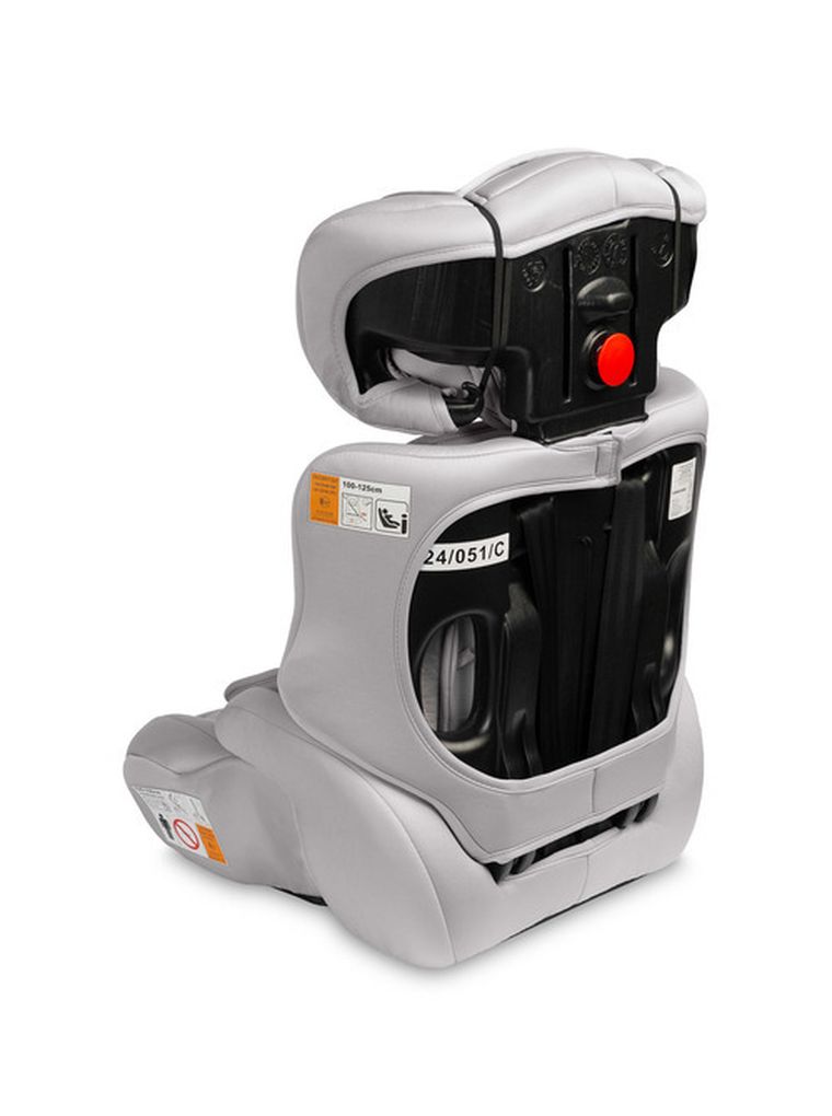 Caretero, Falcon i-Size, scaun auto, gri, 76-150 cm
