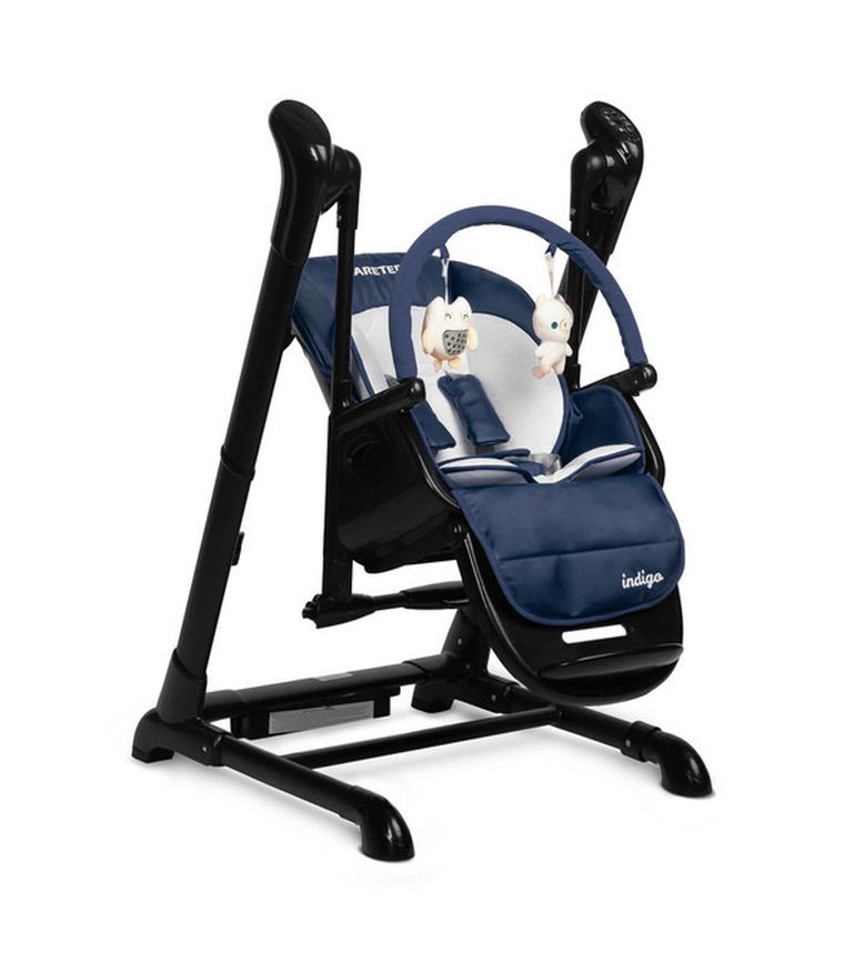 Caretero, Indigo Black, scaun + leagan, Navy
