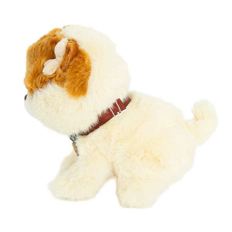 Catel Pomeranian, jucarie interactiva, bej
