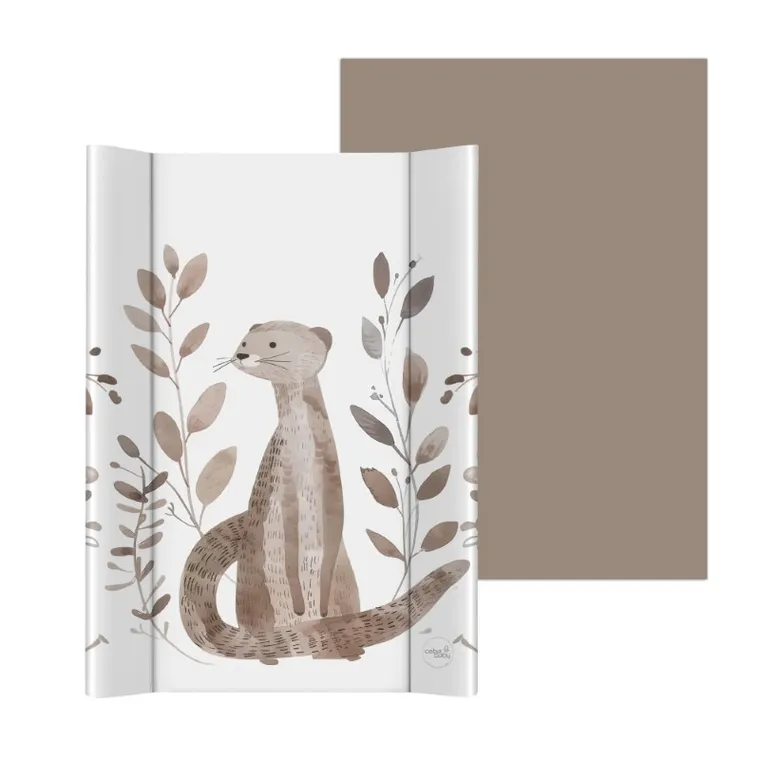 Ceba Baby, Basic, Clever Otter, saltea de infasat moala profilata, 50-70 cm