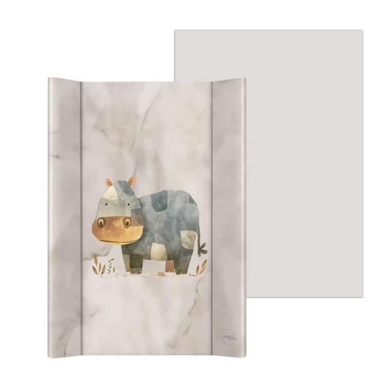 Ceba Baby, Ultra Light, Cosy Hippo, saltea de infasat rigida, 50-70 cm
