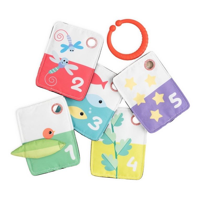 Chicco, Baby Sense & Focus, carduri senzoriale contrastante, alb-negru