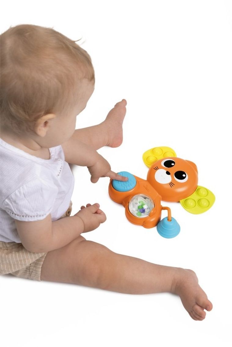 Chicco, Baby Sense & Focus, Pop it, soarece, jucarie pentru bebelusi