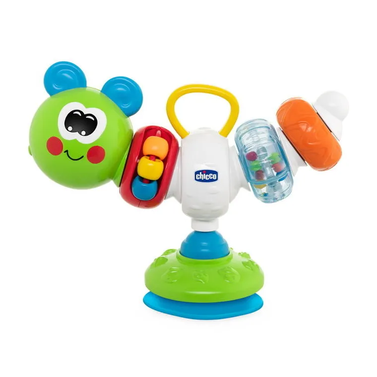 Chicco, Baby Senses, Vaterpillar pentru scaun inalt, jucarie senzoriala