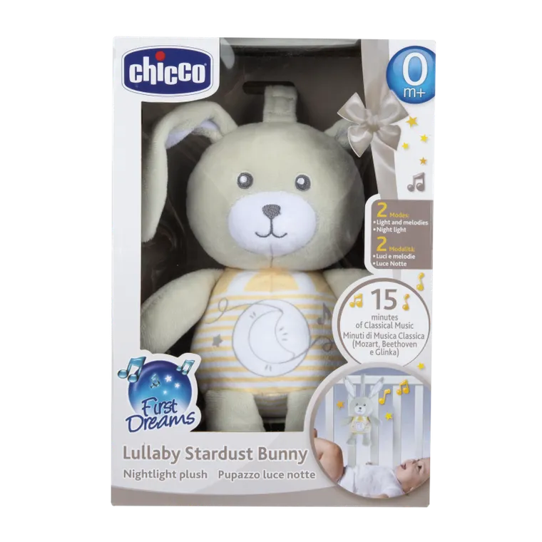 Chicco, First Dreams, lampa muzicala, iepuras