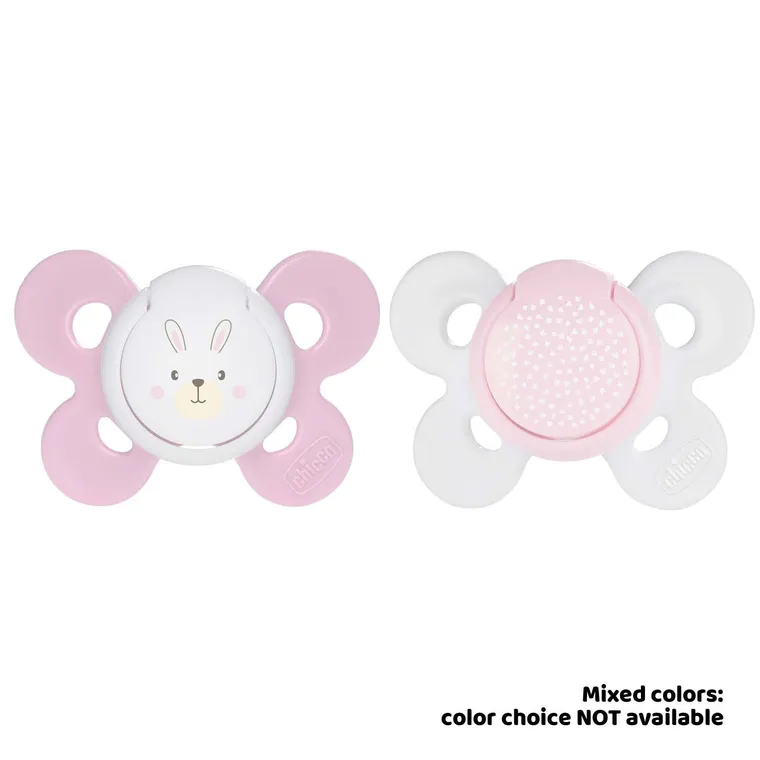 Chicco, PhysioForma Comfort, suzeta din silicon, roz, 0 luni+