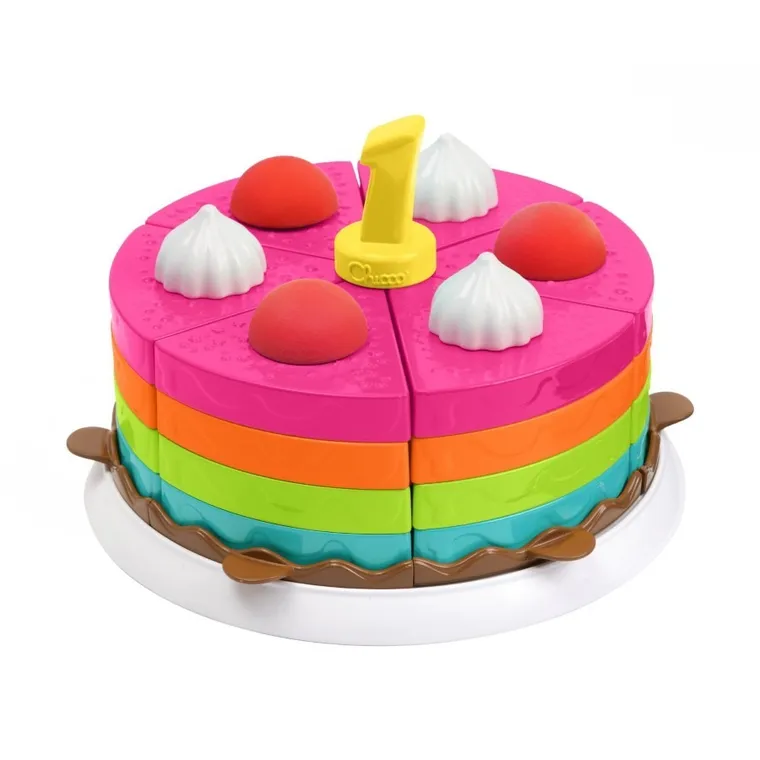 Chicco, Smart2Play, Rainbow Cake, puzzle jigsaw