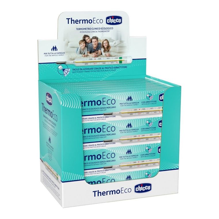 Chicco, termometru medical ecologic fara mercur, 1 buc.