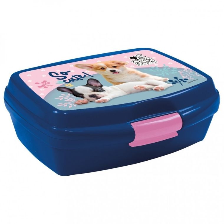 Cleo si Frank, cutie pentru pranz + sticla de apa, set