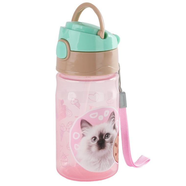 Cleo si Frank, sticla de apa, Pisoi, 330 ml