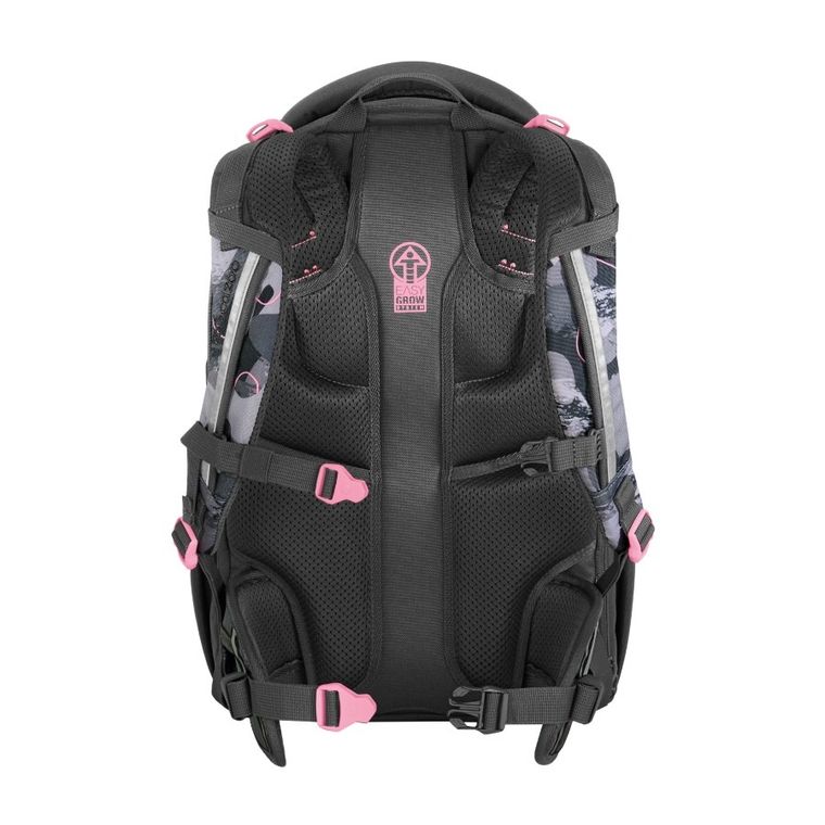 Coocazoo, Porter, rucsac pentru scoala, cu 3 compartimente, Bubble Brush