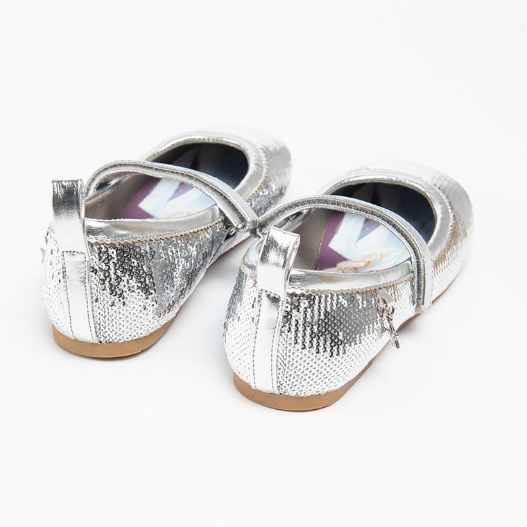 Cool Club, Balerini argintii fete, paiete, Frozen