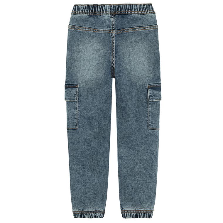 Cool Club, Blugi pentru baieti, jogger, albastru