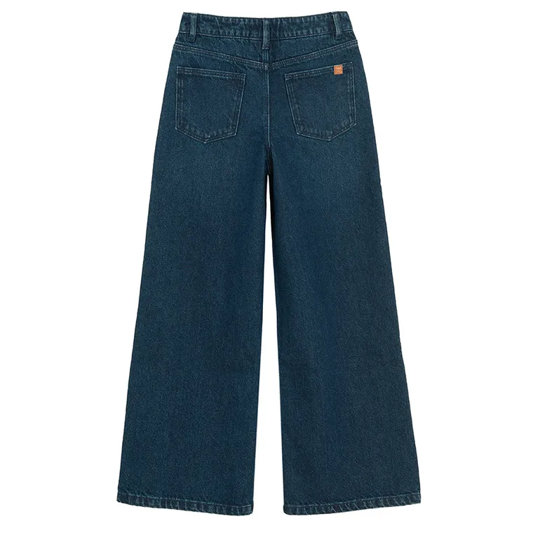 Cool Club, Blugi pentru fete, wide, albastru