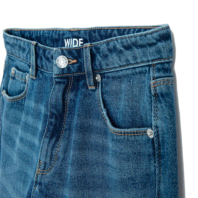 Cool Club, Blugi pentru fete, wide, albastru