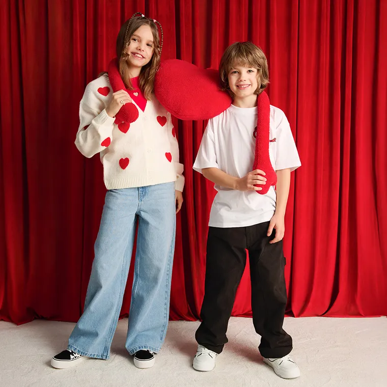 Cool Club, Blugi reglabili pentru baieti, croiala carpenter, negru