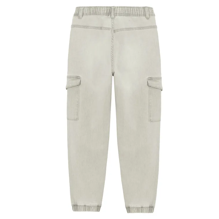 Cool Club, Blugi reglabili pentru baieti, croiala jogger, gri