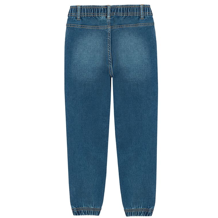 Cool Club, Blugi reglabili pentru baieti, jogger, albastru