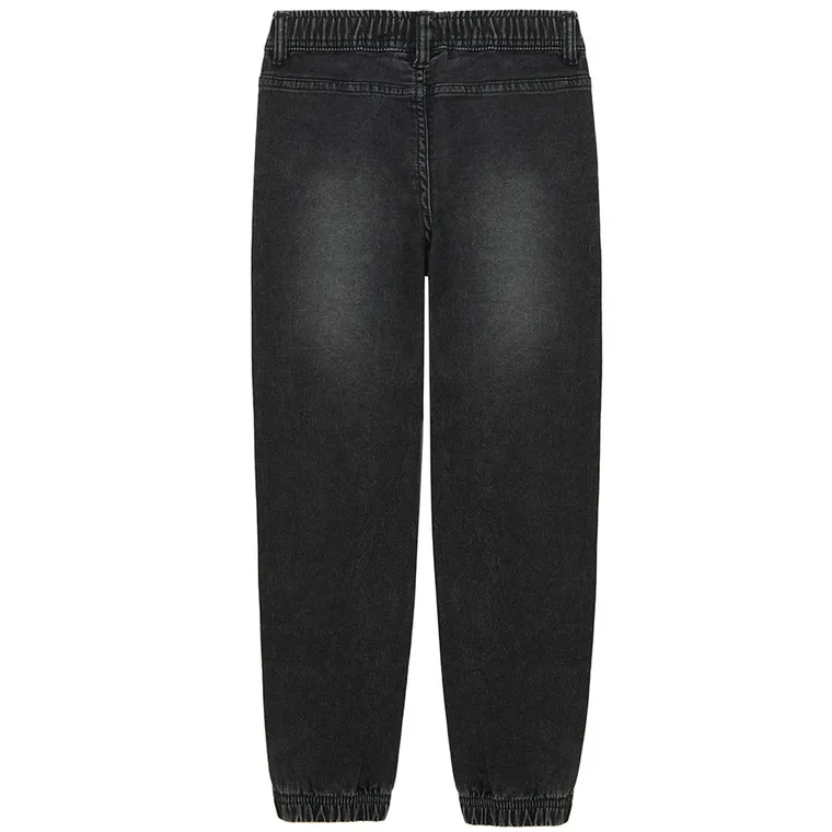 Cool Club, Blugi reglabili pentru baieti, jogger, negru