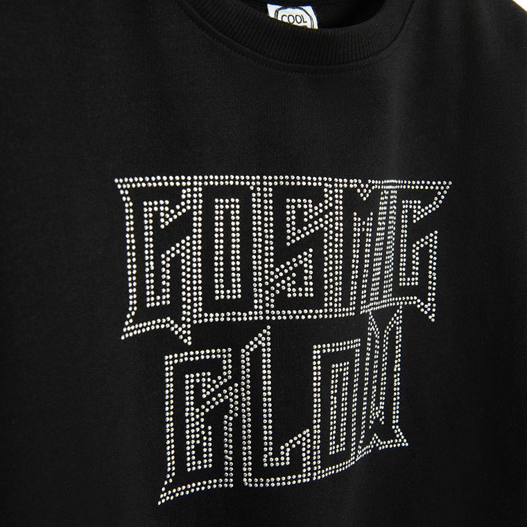 Cool Club, Bluza cu maneca lunga pentru fete, negru