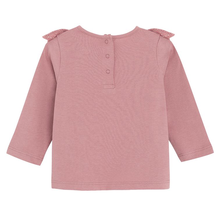 Cool Club, Bluza cu maneca lunga pentru fete, roz