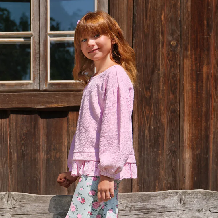 Cool Club, Bluza cu maneca lunga pentru fete, roz,