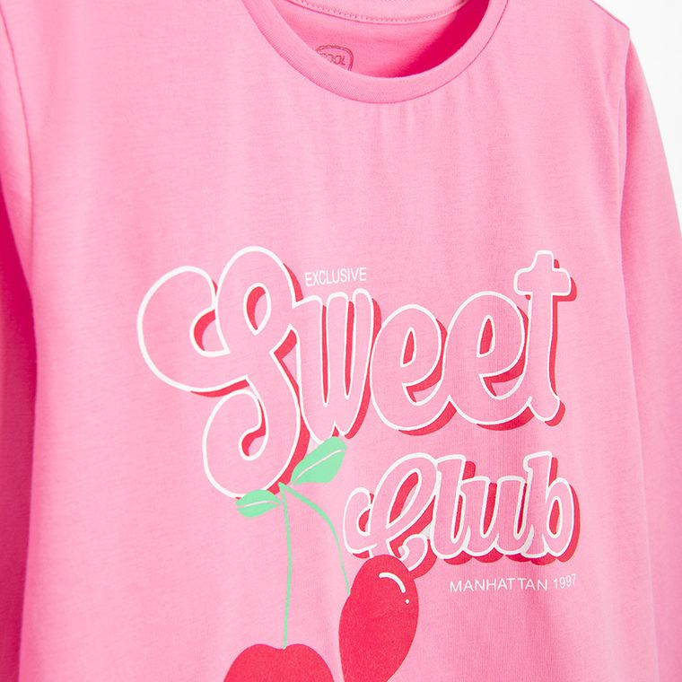 Cool Club, Bluza cu maneca lunga pentru fete, roz