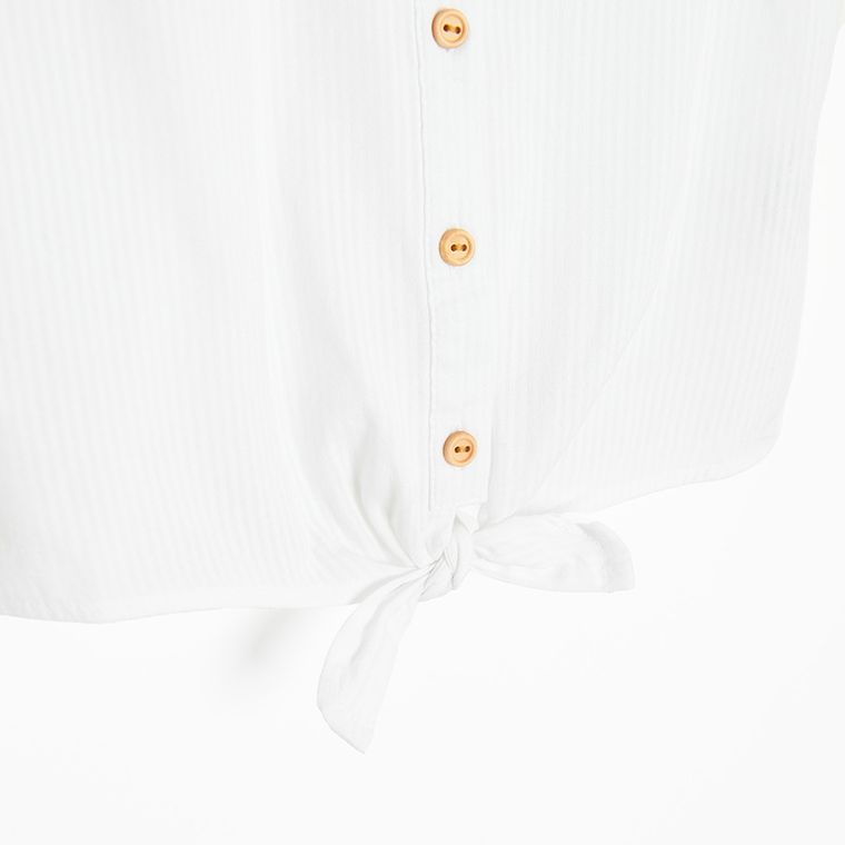 Cool Club, Bluza cu maneca scurta pentru fete, alb