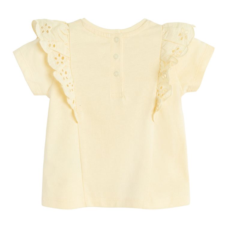 Cool Club, Bluza cu maneca scurta pentru fete, galben