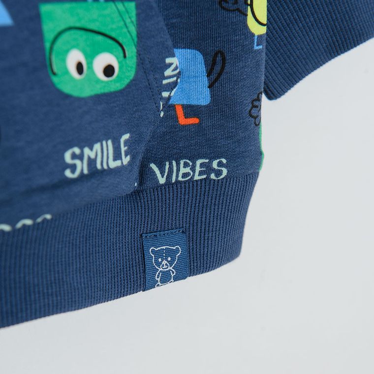 Cool Club, Bluza pentru baieti, bleumarin